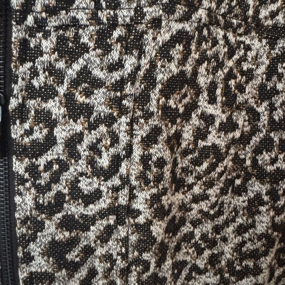 Kasper Monochrome Patterned Teddy Jacket - Picture 2 of 2